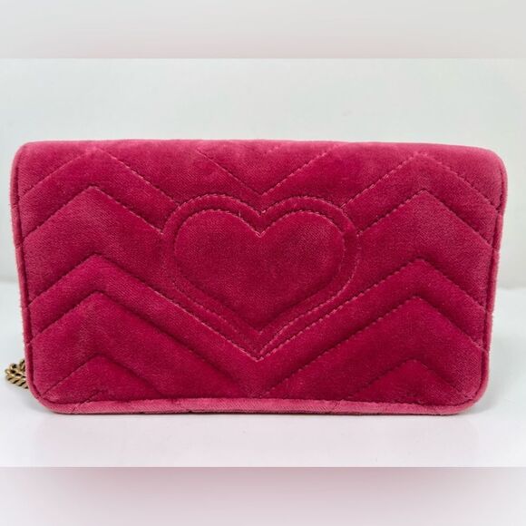 Gucci Love Embroidered Velvet Marmont - Mini - Picture 4 of 13